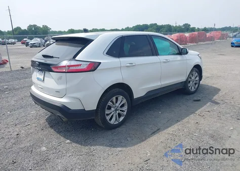 2021 Ford Edge Titanium из США, поврежденный, VIN 2FMPK4K93MBA13403